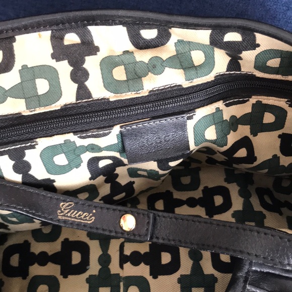 GUCCI Leather Hobo Bag [Authentic] - Picture 3 of 6